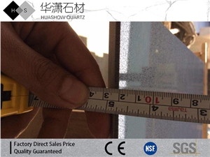Customized Quartz Countertop Dark Grey Color