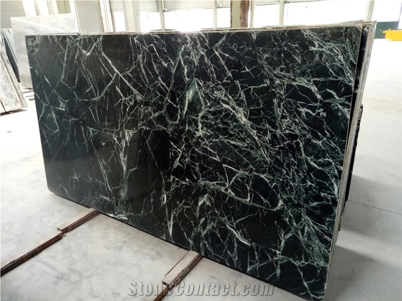 Spider Green Marble Slabs