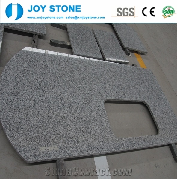 Cheap Polished Light Gray Granite G603 Prefab Wholesale Popular 2018