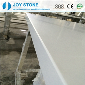 Wholesale White Antique Opaque 1cm Artficial Quartz Slab Stone