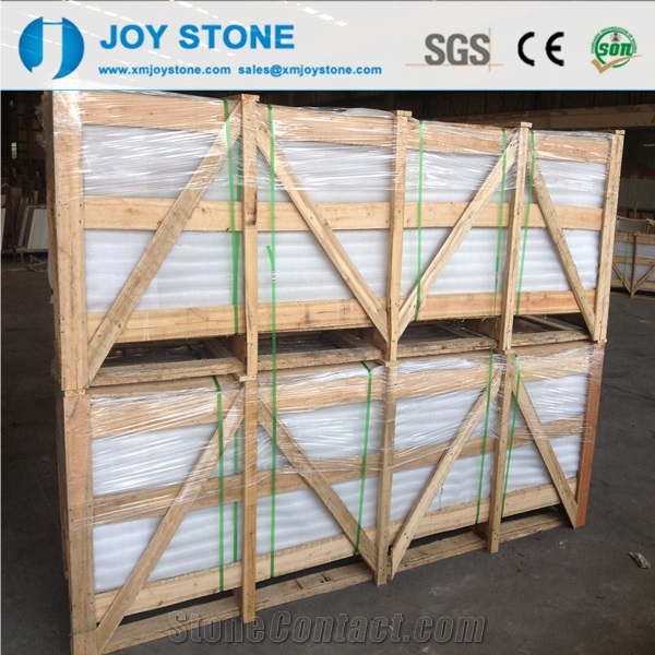 Wholesale White Antique Opaque 1cm Artficial Quartz Slab Stone