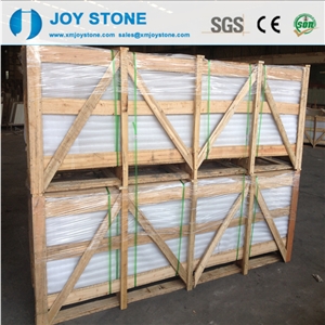 Wholesale White Antique Opaque 1cm Artficial Quartz Slab Stone