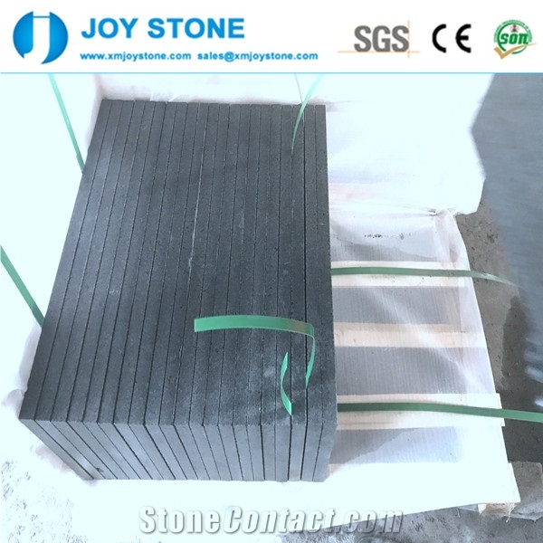 Flamed and Brushed Finish New China Black G684 Granite Paving Tiles