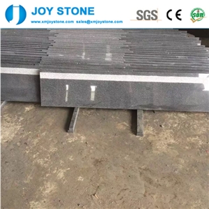 Honed Finish Padang Dunkel Dark Grey G654 Granite Stair Step Raiser