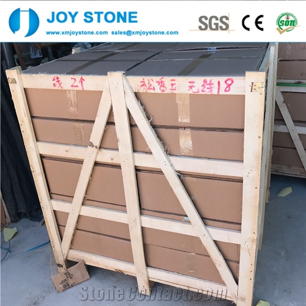 Red Color Marble Stone Wash Basin for Bathroom