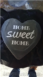 Slate,Tile,Slabs,Dish,Plate,Culture Stone,Air Craft,Coaters, Xingzi Black Slate Artifacts & Handcrafts