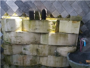 Big Camel White Classic Sandstone Wall Blocks