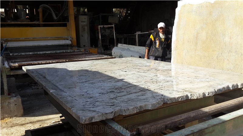 White Fantastic Granite Slabs & Tiles, Egypt White Granite