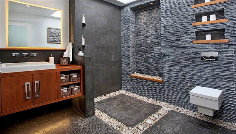 Luxurious Bathroom Remodel with a Pop Of Color