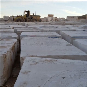 Iran White Limestone Block