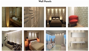 3d Cnc Carved Wall Panels