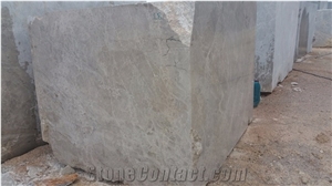Konya Light Grey Emperador Marble Blocks