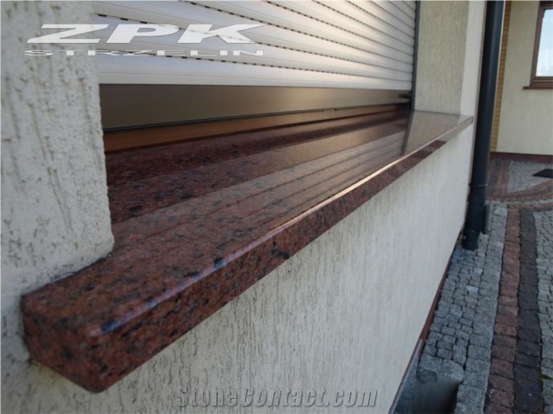Universal Red Granite Window Sills