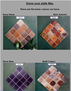 Rich Autumn Slate Tiles