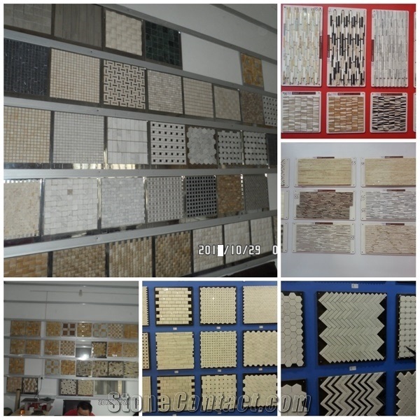 Marble Mosaic Tiles, Mosaic Medallion Tiles,Stone Mosaic Tiles