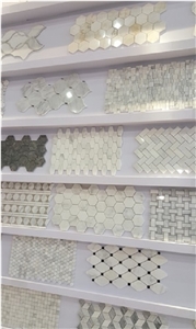 Marble Mosaic Tiles, Mosaic Medallion Tiles,Stone Mosaic Tiles