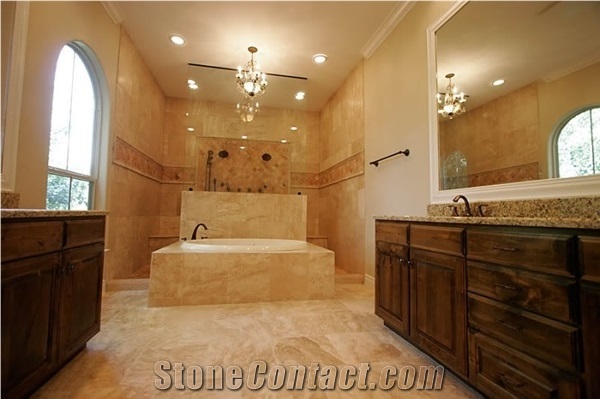Cream Yellow Marble Slabs & Tiles