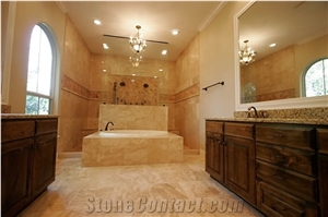 Cream Yellow Marble Slabs & Tiles