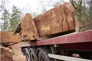 Stoneraise Red Sandstone-Lazenby Red Sandstone Blocks