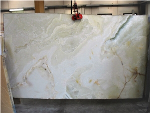 Onice Bianco Slabs