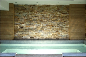 Natural Thin Stone- Veneer, Ledgestone, Wall Cladding, Paving