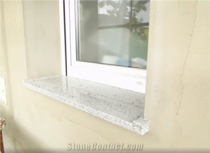 Orchid White Granite Window Sill