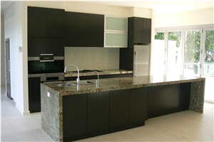 Rain Forest Green Marble Kitchen Bench Top