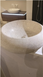 Beige Limestone Sinks