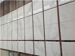 A Bianco Dolomite White Marble Tile Panel Bathroom Walling,Floor Covering