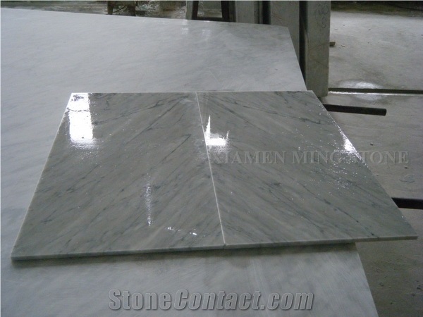 Arabescato Carrara White Marble Tile Panel Bathroom Wall,Floor Covering