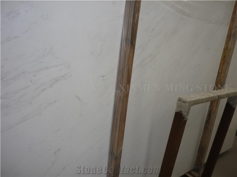 Ariston Marble Greece White Panel Slab,Machine Cutting Tile Bathroom Wall Skirting