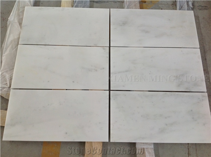Bianco Dolomite White Marble Tile Panel Bathroom Walling,Floor Covering