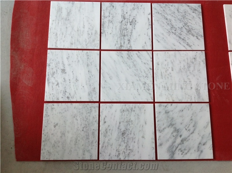 Bianco Dolomite White Marble Tile Panel Bathroom Walling,Floor Covering