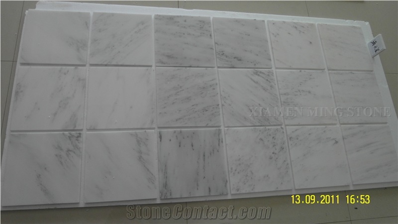 Bianco Dolomite White Marble Tile Panel Bathroom Walling,Star White Marble Floor Covering