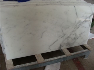 Calacatta Carrara White Marble Slab,Nature Stone Tile,Hotel Flooring