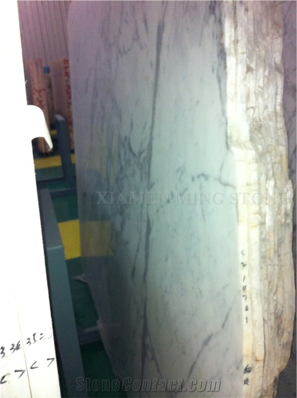 Calacatta Carrara White Marble Slab Wall Panel Tile,Hotle Bathtoom Floor Paving