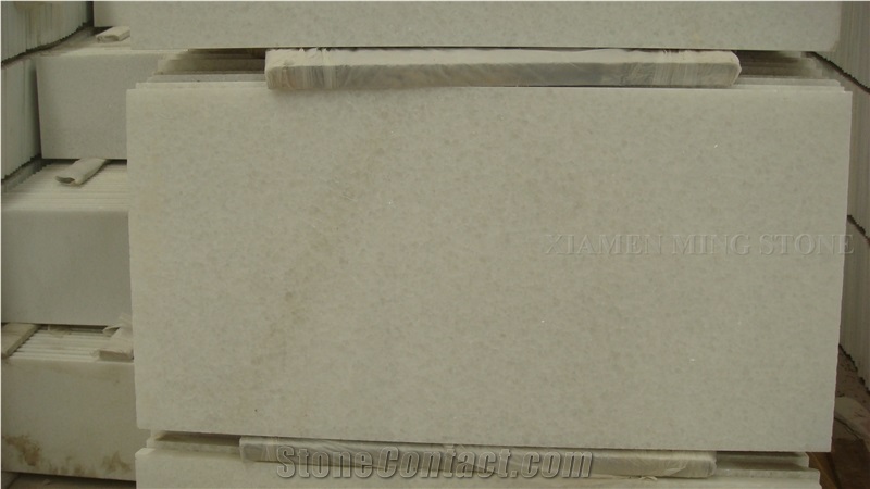 China Crystal White Marble Tile Project Panel Floor Covering,Walling