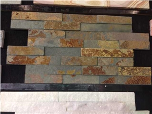 Cheap China Natural Rusty Slate Culture Stone,Corner,Z Shape,Cladding