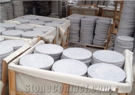Cheap Chinese Grey Granite Flagstone,Round Paving,Paver,Walkway,Path