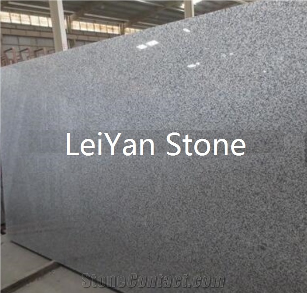 Cheap Chinese Light Grey Granite G602,Polished Big Slabs,Leiyan Stone