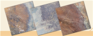 Cheap Chinese Rusty Slate,Natural Brown,Yellow,Tiles,Flooring