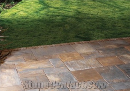 Cheap Chinese Rusty Slate,Natural Brown,Yellow,Tiles,Flooring