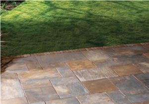 Cheap Chinese Rusty Slate,Natural Brown,Yellow,Tiles,Flooring