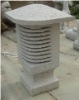 Japanese Style Lantern in Grey Granite,Lamp in Garden
