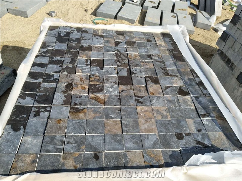 Limestone with Yellow Vein,Brown Limestone,Golden Beach Stone,Leiyan