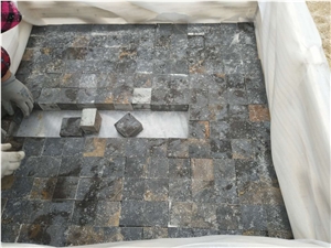 Limestone with Yellow Vein,Brown Limestone,Golden Beach Stone,Leiyan
