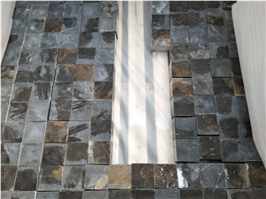 Limestone with Yellow Vein,Brown Limestone,Golden Beach Stone,Leiyan