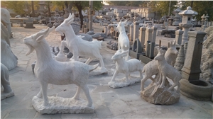 Natural Granite Garden Statues,Animal Sculptures,Carved Stone