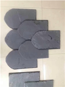 Natural Slate Roof Covering Tiles with Hole,Roofing Stone