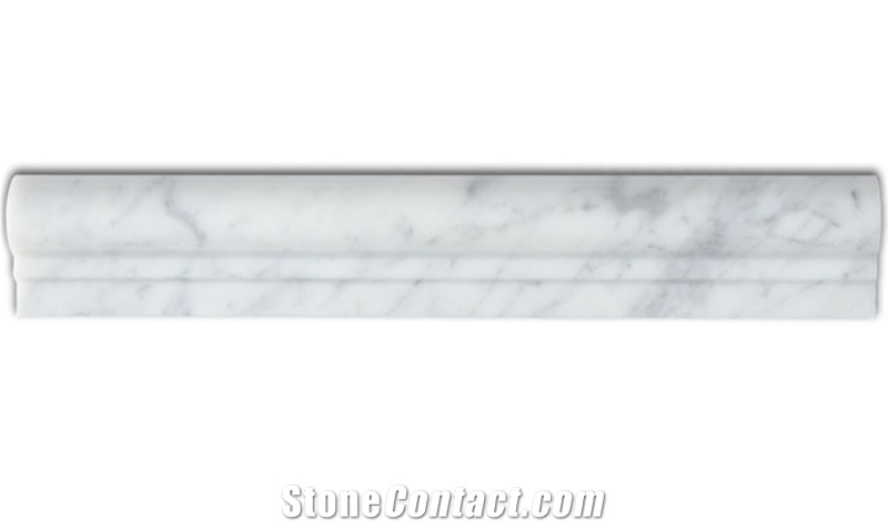 White Marble Skirting,Border,Wall Molding,Bullnose Moldings,Liners